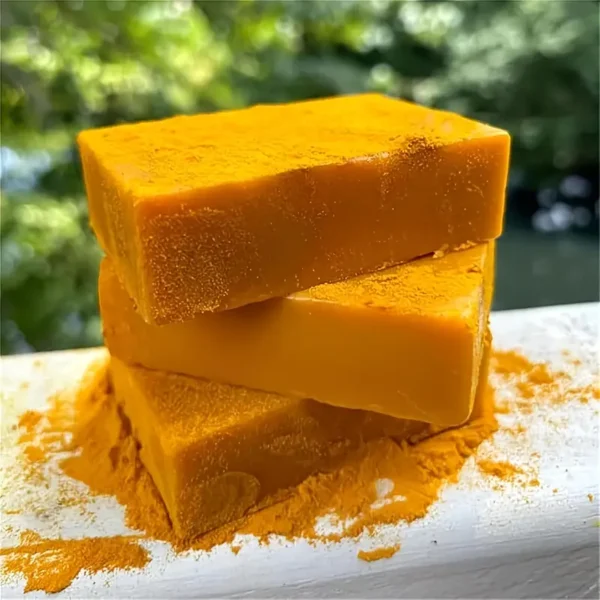 4-Pack Turmeric & Kojic Acid Soap Set - Image 3