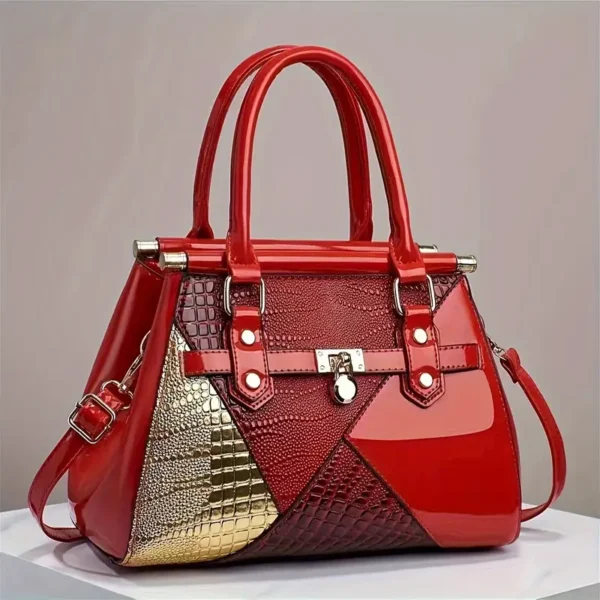 Crocodile Pattern Handbag